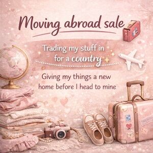 Move Abroad Sale!